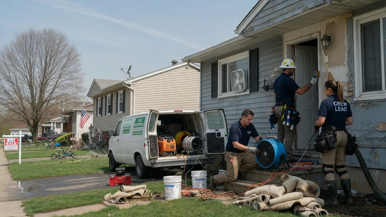 Flood Cleanup in Clifford, PA near me