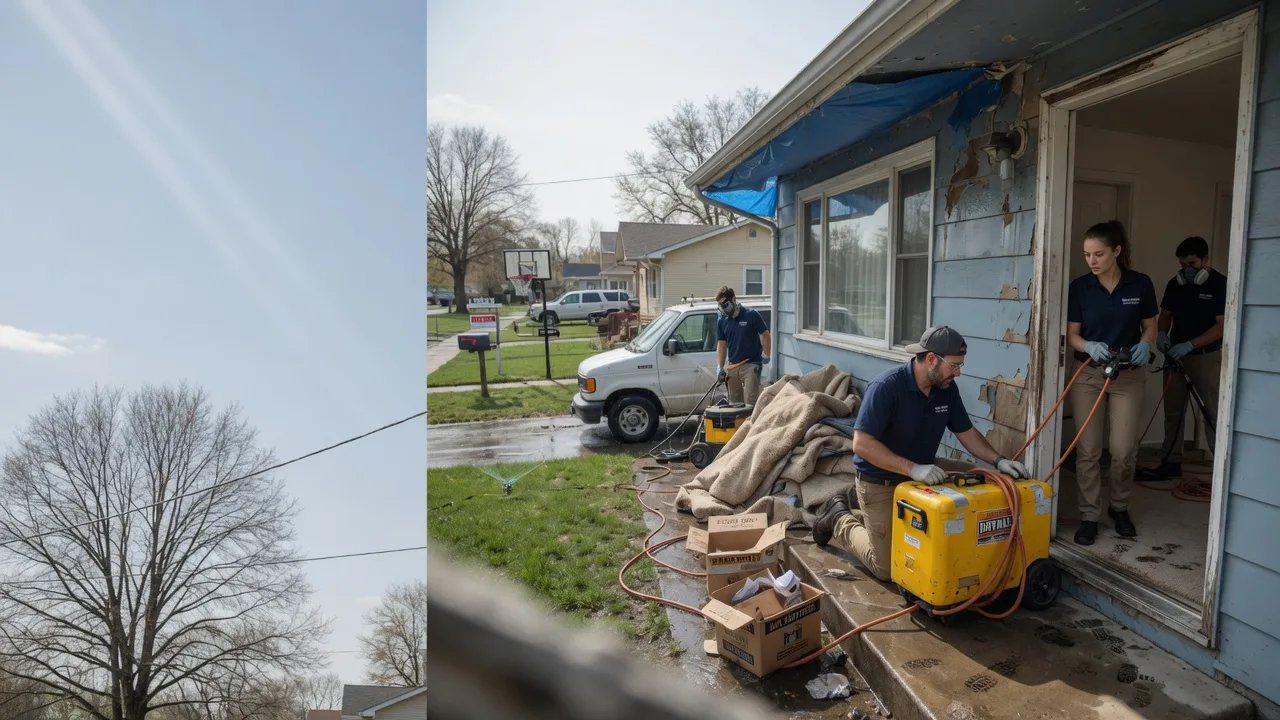 Basement Flood Cleanup in Clifford, PA near me